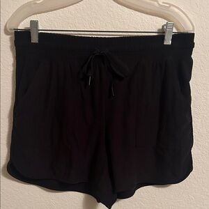 Athletic Works Women's Black Workout Shorts